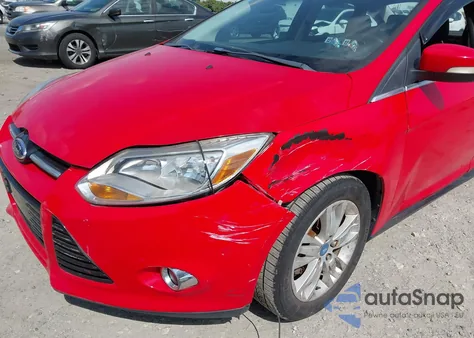 2012 Ford Focus Sel из США, поврежденный, VIN 1FAHP3H23CL183988